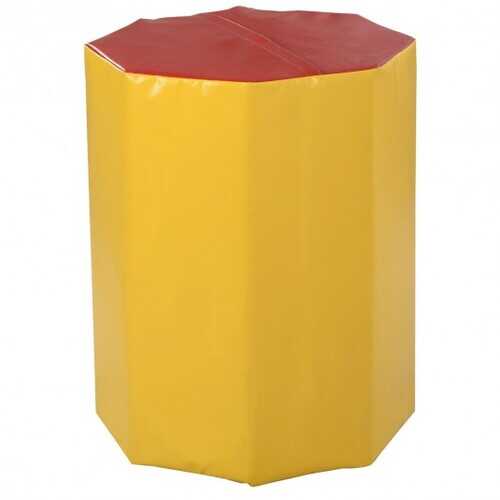 25" x 30" Octagon Skill Shape Exercise Gymnastic Mat-Yellow