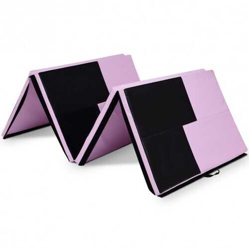 4' x 10' x 2" Gymnastics Mat Folding Portable Exercise Aerobics Exercise Mat