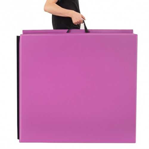 Gymnastic Fitness Exercise Thick Mat with Two Folding Panel