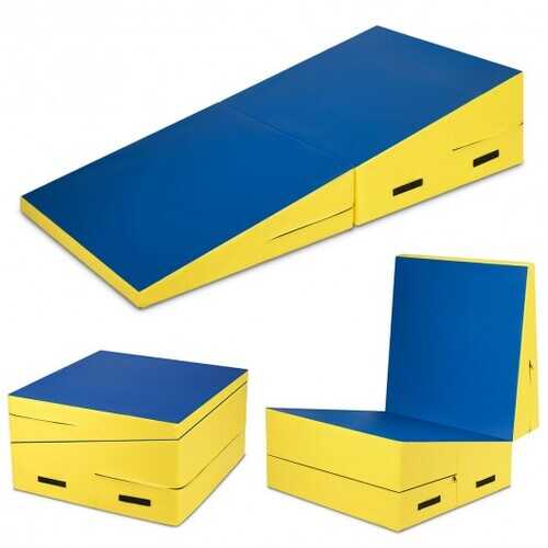 Folding Incline Mat Slope Cheese Gymnastics Gym Exercise