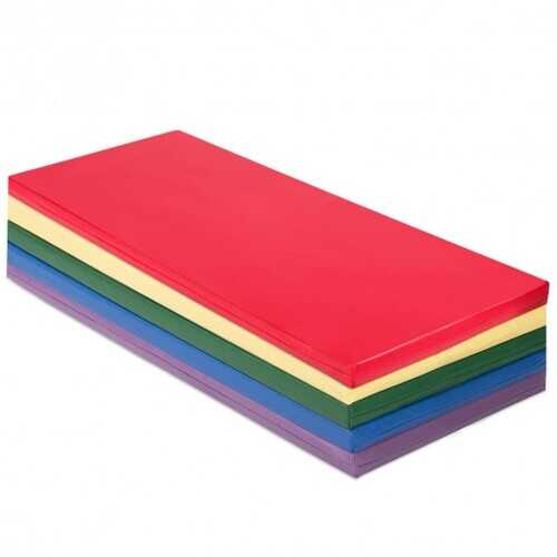 2-Inch Toddler Thick Rainbow Rest Nap Mats 5-Pack