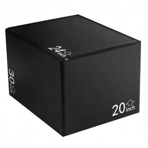 Fitness 3 in 1 Foam Jumping Box Plyometric Box for Jump Training