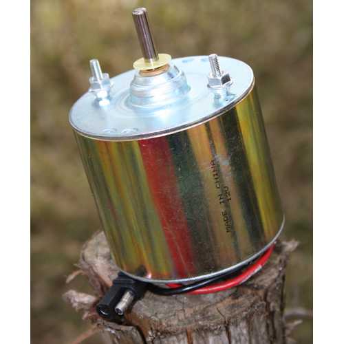 Motor - Large 12V - 1/4" Shaft