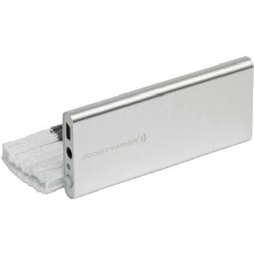 PocketWarmer 2-1 Hand warmer in Silver